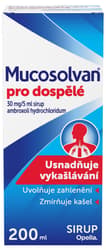 MUCOSOLVAN PRO DOSPĚLÉ 30MG/5ML Sirup 1X200ML