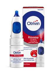 OTRIVIN RHINOSTOP 0,5MG/ML+0,6MG/ML Nosní sprej, roztok 1X10ML+PUMPA II