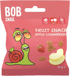 Šnek BOB Fruit Snack Apple–Strawberry