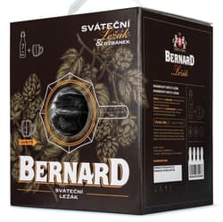 Bernard Festive Lager with a Karol Maier Jug 7×0,5 l Glass