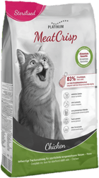 Platinum MeatCrisp Sterilised Chicken krmivo pro kočky