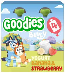 Goodies Kapsička Bluey jogurt, banán a jahoda 4×100 g