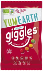 YumEarth Organic Giggles fruit dragee candies mix of flavors