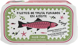 Miss Can Smoked Trout Fillets in Olive Oil