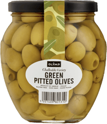 Olymp Green pitted olives