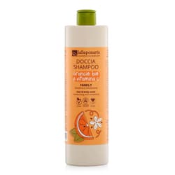 laSaponaria BIO Sprchový gel a šampon 2v1 s BIO pomerančem a vit. C