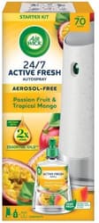 Air Wick Active Fresh Water-Based Automatic Spray & Refill – Passionfruit & Tropical Mango