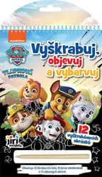 Scratch, discover, color Paw Patrol