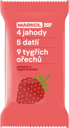 Markol Strawberry and tiger nuts bar