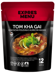Expres Menu Tom Kha Gai thajská kokosová polévka s kuřecím masem (2 porce)