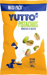 Yutto California roasted and salted pistachios