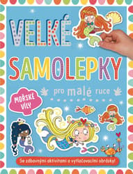 Svojtka Big stickers for little hands Mermaids