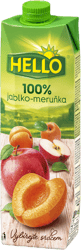 Hello 100% apple - apricot 