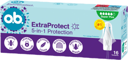 o.b. Extra Protect Super Plus tampony