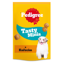 Pedigree Tasty minis junior chicken treat for dogs