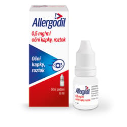 ALLERGODIL 0,5MG/ML Oční kapky, roztok 1X6ML