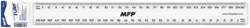MFP Ruler 300 mm clear