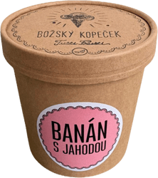 Božský kopeček Banana with Strawberry