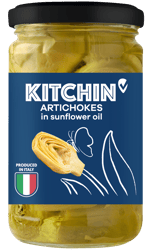 Kitchin Artichokes in sunflower oil
