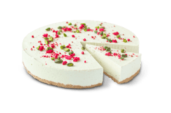 CrossCafe Pistáciový cheesecake