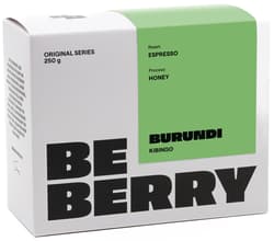 BeBerry Coffee Burundi Kibingo Espresso Whole Bean Coffee