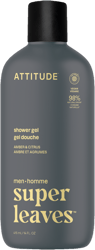 Men’s shower gel Attitude Super leaves - amber and citrus