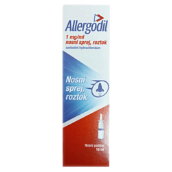 ALLERGODIL 1MG/ML Nosní sprej, roztok 1X10ML