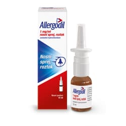 ALLERGODIL 1MG/ML Nosní sprej, roztok 1X10ML