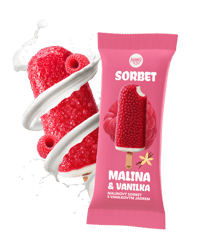 Raspberry & Vanilla Sorbet