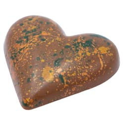 Mosaic Pralines Chocolate heart with hazelnut nougat