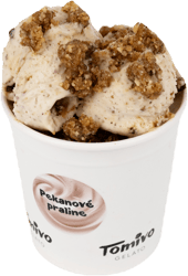 Tomivo Gelato Pekanové praline zmrzlina