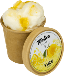 Tomivo Gelato Yuzu sorbet zmrzlina