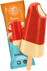 Fruitisimo Banán a jahoda sorbet