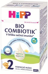 HiPP 2 BIO Combiotik Pokračovací mléčná kojenecká výživa