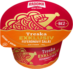 Radoma Treska Exklusiv s feferonkovým salátem