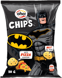 Oho Pizza chips Batman