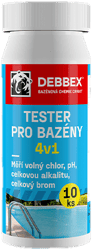 DEBBEX Tester pro bazény 4v1