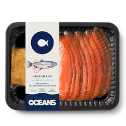 Oceans Gravlax, medovo-hořčičný dresing
