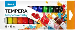 Luma Tempera paints (12×12 ml)