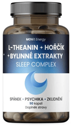 MOVit Sleep Complex L-theanin+hoř.+byl.ext.cps.90