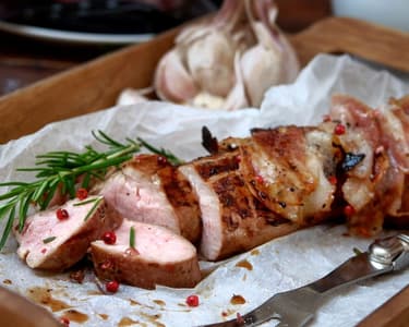 Grilovaná marinovaná panenka