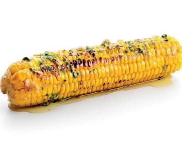 Vařená kukuřice s koriandrovým máslem