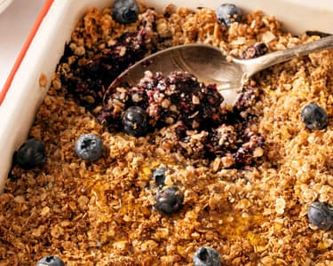Blueberry Crumble