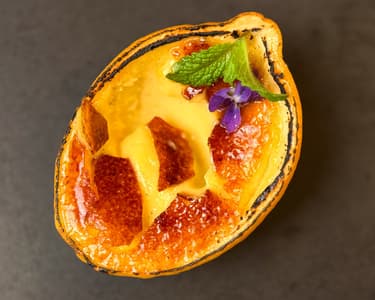 Lemon Crème Brûlée by Pavel Berky