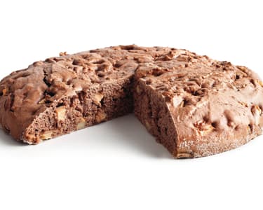 Čokoládová buchta s jablky