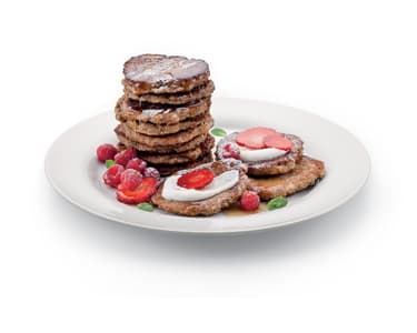 Ovesné lívance s banánem