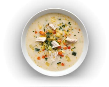 Krémová kuřecí polévka