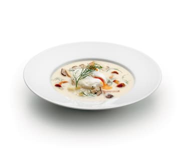 Kulajda se zastřeným vejcem