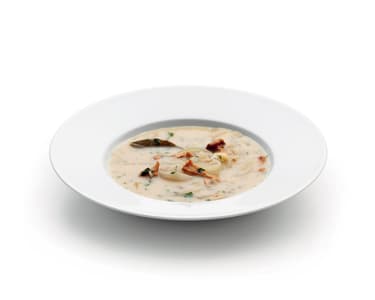 Cibulová polévka s liškami