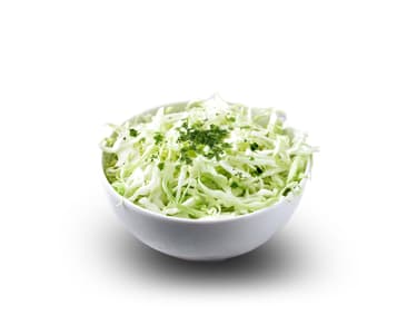 Cabbage salad with horseradish